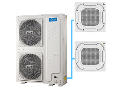 美的十匹一拖二（變頻）